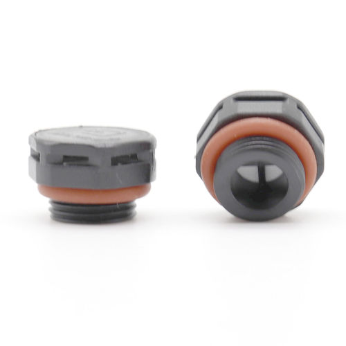 Tampa de acabamento com rosca - MIV-1210B - Shenzhen Milvent Technology Co.,Ltd - redonda / em material plástico / de proteção