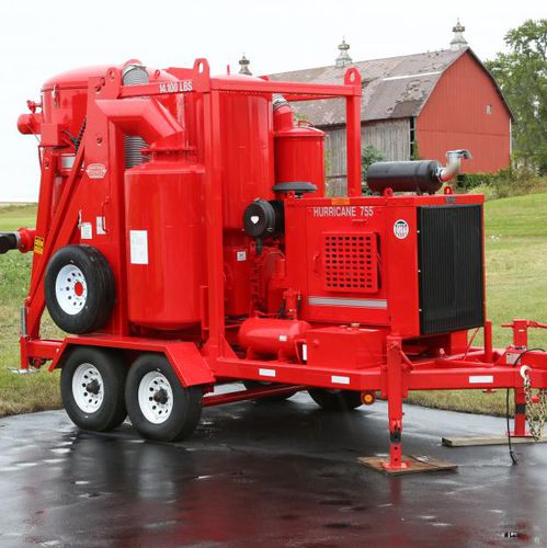 Aspirador industrial - HURRICANE 755 - Vactagon LLC - para matérias secas / para matérias úmidas / a diesel