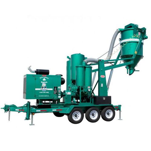 Aspirador industrial - HURRICANE 828 - Vactagon LLC - para matérias secas / para matérias úmidas / a diesel