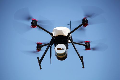 Drone com oito rotores - XENA Surveyor - Altigator - para mapeamento / leve
