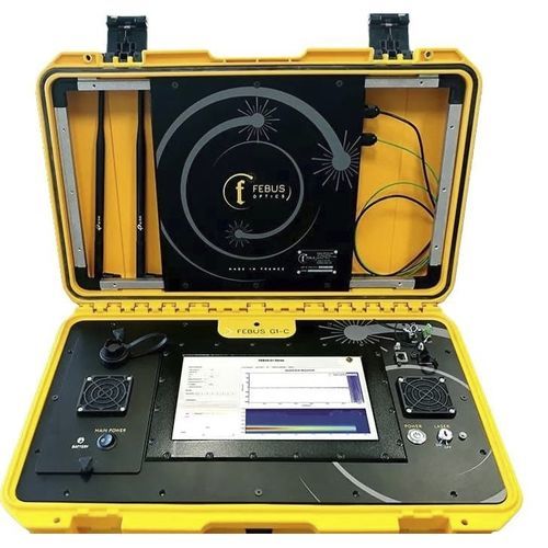 Sistema de monitoramento de temperatura - FEBUS D series - Novatest - de tensão / acústico / de deformação