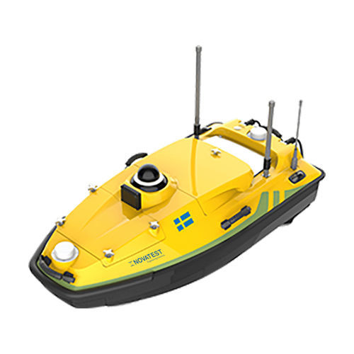 Drone aquático para mapeamento topográfico submarino - HydroBoat 990 - Novatest