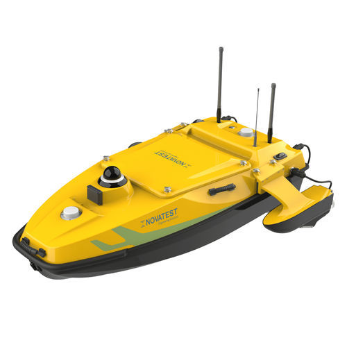 Drone aquático para mapeamento topográfico submarino - HydroBoat 1500 - Novatest