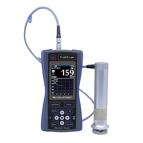 Durômetro por ultrassom - UCI T-U3 - Novatest - com display digital / ASTM A1038