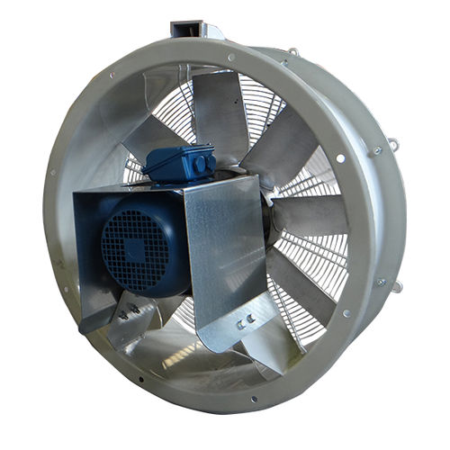 Ventilador para altas temperaturas - Rimor - axial / de resfriamento / industrial