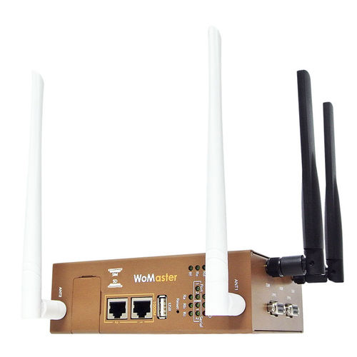 Roteador para aplicações IoT - WR312G-WLAN - WoMaster - sem fio / RS232 / LTE