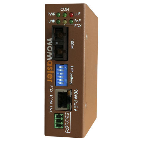 Conversor multimédia - DP101 series - WoMaster - de sinal / de potência / Ethernet