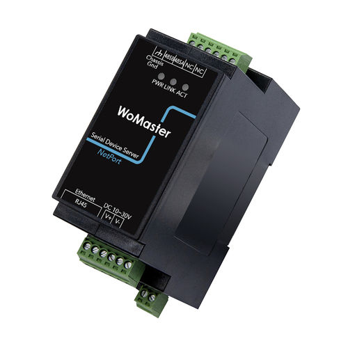 Servidor de periférico Ethernet - NPS5130A - WoMaster - RS-485 / LAN / ModBUS RTU