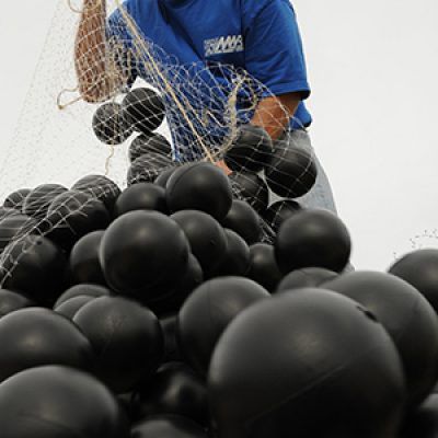 Cobertura para tanque de armazenamento flutuante - Armor Ball® - AWTT - modular / em plástico / resistente a UV