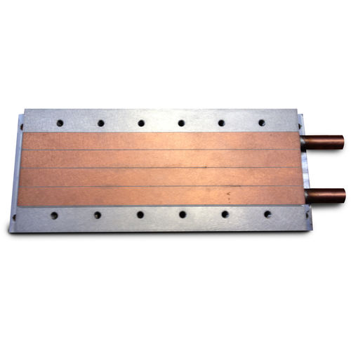 Placa fria com refrigeração líquida - HT-4P Series - D6 Industries, Inc. - em alumínio