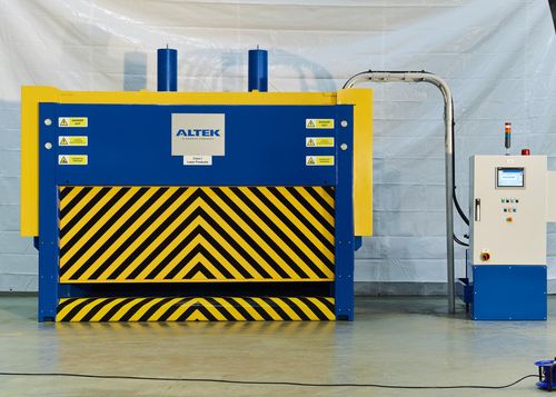 Linha de reciclagem para alumínio - Salt Slag Press - ALTEK EUROPE LIMITED - para separação de metais