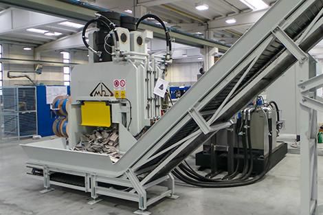 Tesoura elétrica - EMMEBI SRL - para sucata / guilhotina / automática