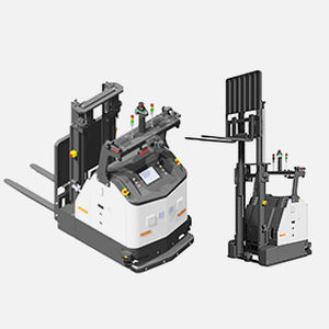 Empilhadeira elétrica - HANWHA MACHINERY - AGV / de alto desempenho