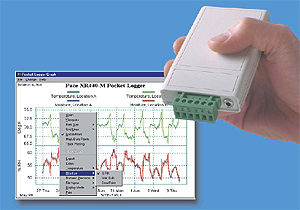 Registrador de dados de temperatura - XR440 - Pace Scientific - sem tela / miniatura / multicanais