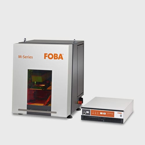 Máquina de marcação a laser de fibra - M1000 - FOBA Laser Marking + Engraving - a laser pulsado de fibra / para metais / de materiais plásticos