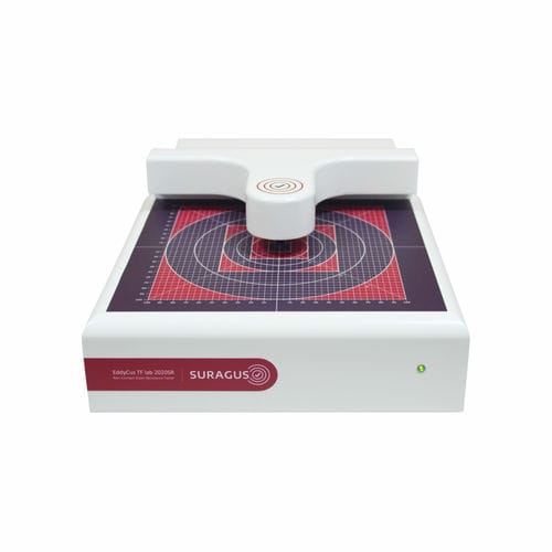 Medidor de espessura para metais - EddyCus® TF lab 2020MT - SURAGUS GmbH - de vidro / de materiais / fita