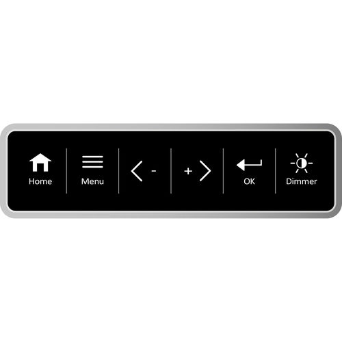 Teclado para marina - UNS10400 - San Giorgio S.E.I.N srl - embutido / capacitivo / de membrana