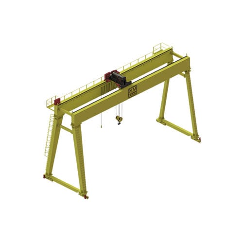 Guindaste de pórtico móvel - KM KUMSAN CRANE SYSTEMS - de viga dupla