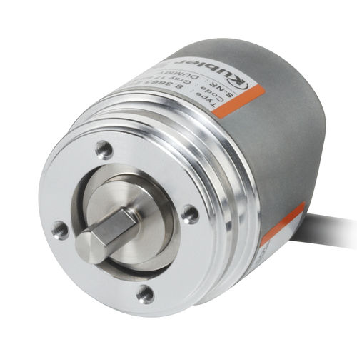 Encoder rotativo absoluto - Sendix F3663 - KÜBLER GmbH - óptico / de engrenagem / de eixo maciço