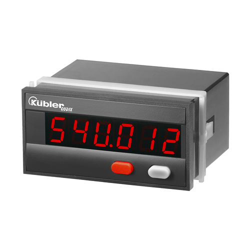 Relé temporizador digital - Codix 54U - KÜBLER GmbH - multifuncional / para montagem em painel