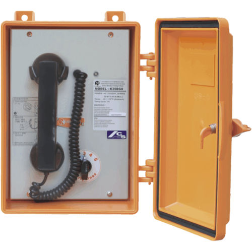 Telefone IP66 - K25D60, K21D60 - Interking Enterprises Ltd. - industrial / de emergência / antivandalismo