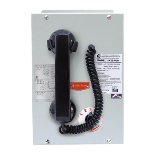 Telefone IP54 - K35DG0, K31DG0 - Interking Enterprises Ltd. - industrial / antivandalismo / de parede