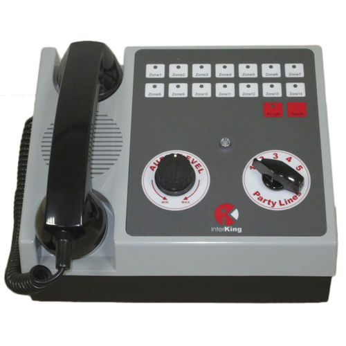Interfone de secretária - K35DDM, K3TDDM - Interking Enterprises Ltd. - IP53 / resistente à corrosão / analógico