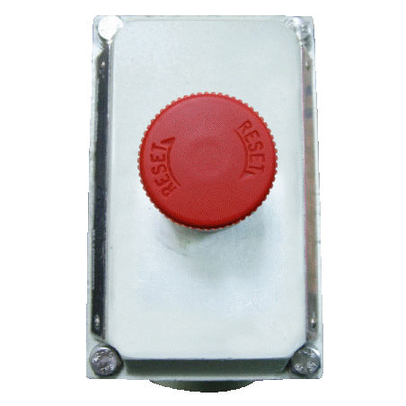 Botoeira de freio de emergência - KDE1L0 - Interking Enterprises Ltd. - de 1 botão / IP65 / à prova de explosão