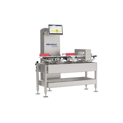 Classificadora por peso para produtos alimentares - Flexus® Combi - Minebea Intec GmbH - de alto desempenho / com detector de metais / com esteira transportadora