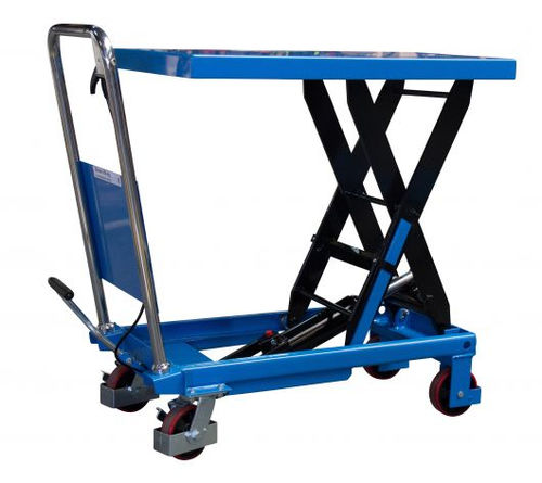 Mesa elevatória de tesoura simples - 516003902 - WHIPTRUCK - hidráulica / com pedal / móvel