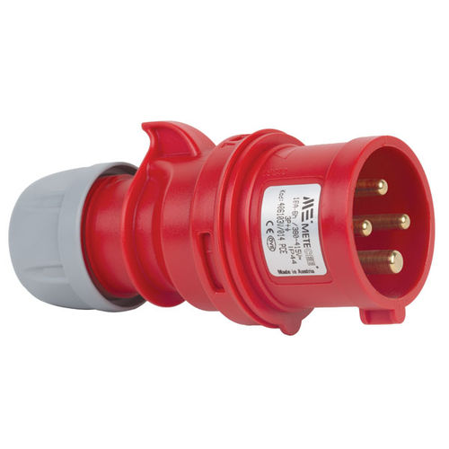 Tomada IP44 - 406103V - Mete Enerji - 4 polos / CEE / IEC