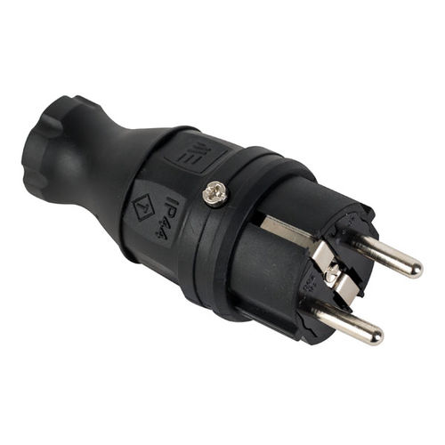 Plugue IP44 - 404001 - Mete Enerji - 2 polos / tipo schuko