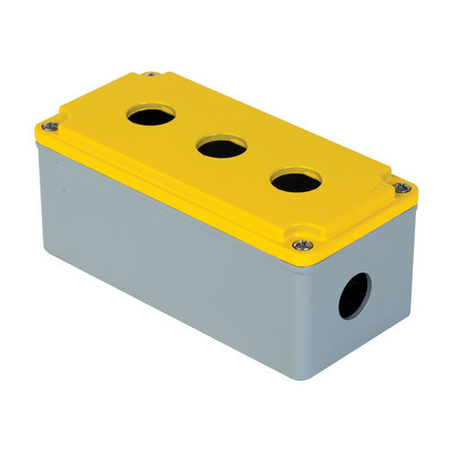 Botoeira de 3 botões - 402620 - Mete Enerji - IP67 / em alumínio / industrial