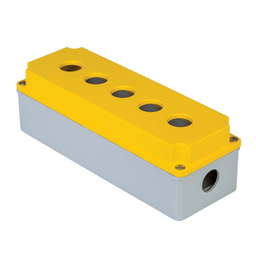 Botoeira de 5 botões - 402630 - Mete Enerji - IP67 / em alumínio / industrial