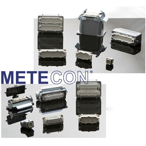 Conector elétrico para serviços pesados - METECON - Mete Enerji - de alimentação elétrica / de dados / retangular