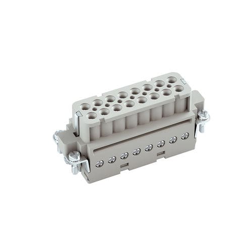 Conector de alimentação elétrica - 29422 - Mete Enerji - DIN / retangular / fêmea