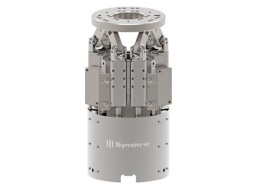 Sistema de posicionamento de 6 eixos - MAUKA - SYMETRIE - a laser / hexápode / vertical