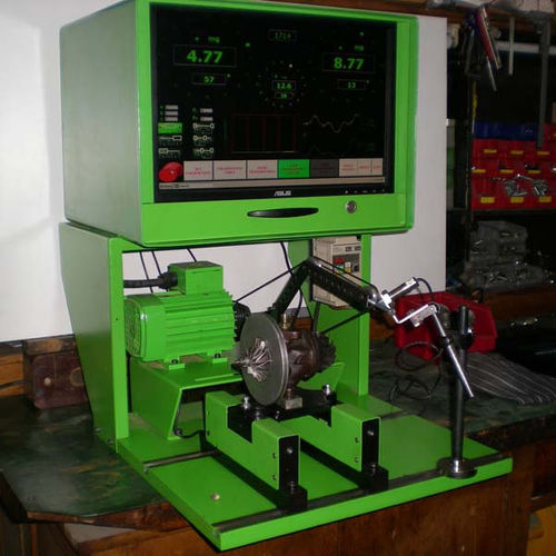 Balanceadora horizontal - HBM 15 - RoTech - para rotor / universal / com transmissão por correia