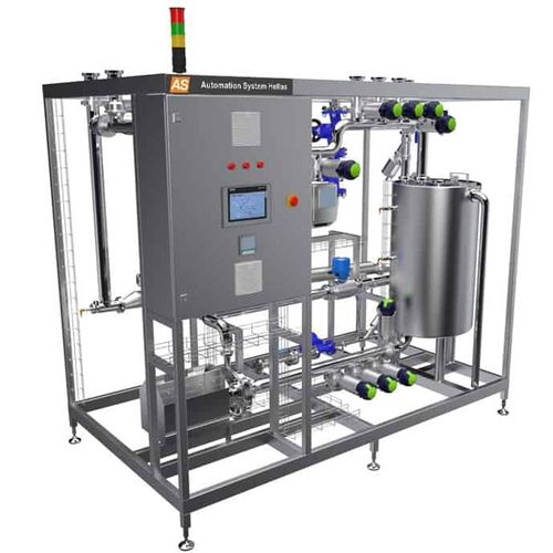 Unidade de limpeza CIP para a indústria alimentícia - CIPLAS - AS AUTOMATION SYSTEM HELLAS