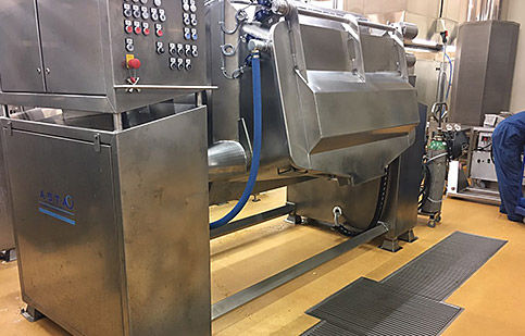 Cozedor industrial a vapor - A·S·T·A eismann GmbH - de batelada / com misturador