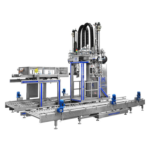 Envasadora automática - AF2PD, AF1WB, AES-3T - Navatta Group Food Processing Srl - de tambores sobre paletes / de bag-in-box / para a indústria alimentícia
