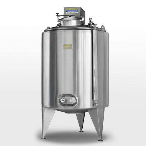 Tanque para maturação - Pietribiasi - de creme / para iogurte / cilíndrico