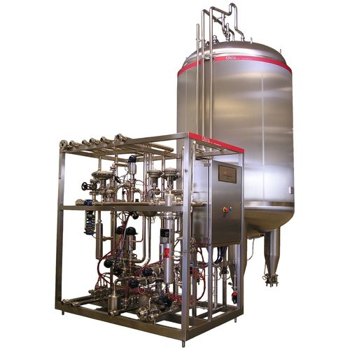 Tanque asséptico - REDA S.p.A. - de líquidos / em aço inoxidável / cilíndrico