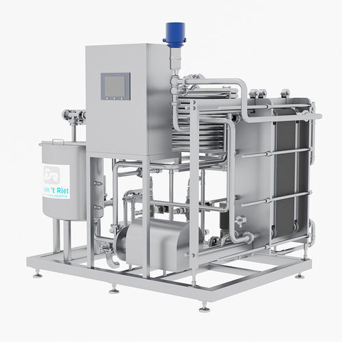 Pasteurizador de placas - C. van't Riet Dairy Technology BV - tubular / para laticínios / rápido (HTST)