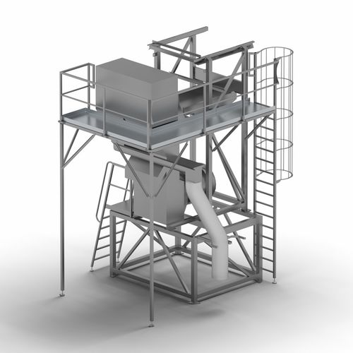 Máquina de limpeza por sopro de ar - Sweere - Food Processing Equipment BV - para a indústria alimentícia / sob medida / com transportador contínuo