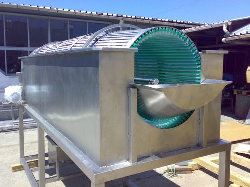 Máquina de limpeza de tambor rotativo - Thermohran Engineering JSC - de água / automática / para a indústria alimentícia