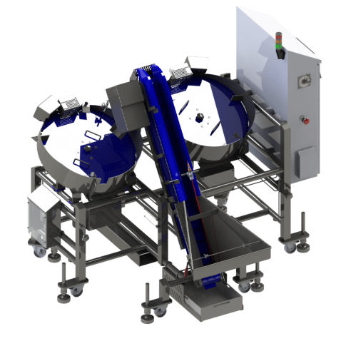Pingadeira de massa para cebolas - Velec Systems - de azeite / de almôndegas de carne