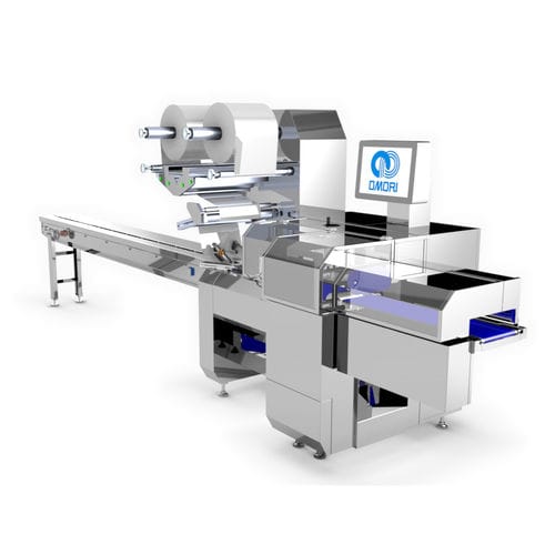 Máquina embaladora com servoacionamento - BFR Systems - com filme plástico / para queijos / de carne