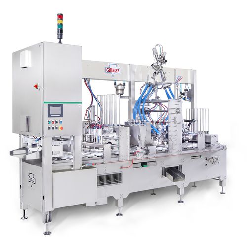 Envasadora de copos - LINEAR STD series - Catta 27 S.r.l. - para produtos a granel / linear