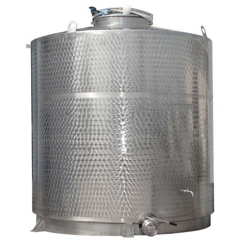Tanque de transporte - Due Ci Inox Snc - para leite / em aço inoxidável / cilíndrico